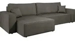 MIRJAN24 Ecksofa Karl Maxi, Eckcouch, Couch mit Bettkasten und Schlaffunktion,
