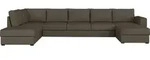 MIRJAN24 Ecksofa Wilma Large Premium, U-Form Polsterecke vom Hersteller,...