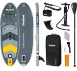Rebel RBA-4511 Paddleboard SUP mit Zubeh&ouml;r, 244 cm, 78 kg, grau