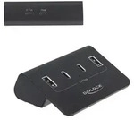 Delock USB 10 Gbps Hub mit 2 USB Type-CTM und 2 USB Typ-A Ports