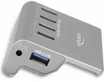 DeLOCK USB 3.2 Gen 2 Hub mit 4 USB Typ-A Ports, USB 3.2 Gen 2 (3.1 Gen 2) Type-A, USB