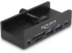 DeLOCK 64285, USB 2.0 Type-A, 3.5mm, USB 3.2 Gen 2 (3.1 Gen 2) Type-A, USB 3.2 Gen 2