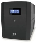 Conceptronic ZEUS03G 1200VA 720W USV, 4x UK-Steckdosen, HID-USB, RJ45 Ein/Aus, mit