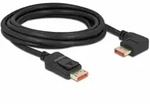 DeLOCK DisplayPort Kabel Stecker gerade zu Stecker 90&deg; rechts gewinkelt 8K 60 Hz 3