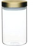 MasterClass Luftdichtes Lebensmittelbeh&auml;ltnis 1000 ml, goldener Deckel -...
