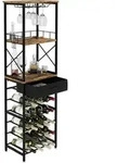 Lenmar Serie LOFT Weinregal aus Metall f&uuml;r Flaschen, 5-30 Flaschen, Wein,