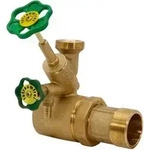 Js Abzweig-T-Ventil, Freistrom St.sp.,Dn25,Eing. 2",Ob.a. 1 1/2" - Beige