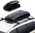 VEVOR Auto Dachbox Dachkoffer Aufbewahrungsbox 370 L, ABS-Hartschalen