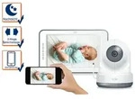 Babyphone mit Touchscreen Monitor & &Uuml;berwachungskamera - e Handy App