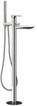 Sapho SPY Freistehende Wannenarmatur, Chrom - Silber