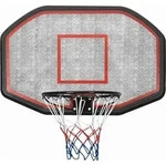 vidaXL Basketballkorb Schwarz 109x71x3 cm Polyethylen - Schwarz