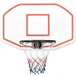 vidaXL Basketballkorb Wei&szlig; 109x71x3 cm Polyethylen - Wei&szlig;