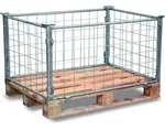 VARIOfit Palettenaufsatz Typ 62 aus verzinktem Stahl 1500kg Auflast 1200x800mm Ma&szlig;e,