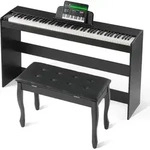 VEVOR Digitalpiano, 88 Tasten, Elektrisches Klaviere, Doppeltastatur &...