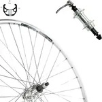Roland Hinterrad 28" FW7 silber SE CHRINA Aluminiumfelge und -nabe...