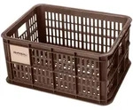 Basil Crate S Fahrradkiste - 17 - Fahrradkorb - 5 Liter braun recycelter Kuns.... -