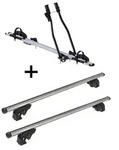 Fahrradtr&auml;ger SAGITTAR + Dachtr&auml;ger/Relingtr&auml;ger VDP LION1 kompatibel mit...