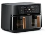 Princess Hei&szlig;luftfritteuse 9 L, 3100 W, 2 K&ouml;rbe, Dual-Garen,...