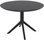 CLP Gartentisch Sky &Oslash; 105 cm Polypropylen wetterfest UV-best&auml;ndig winterfest...