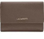 Lazarotti Leder Geldb&ouml;rse Bologna Leather Zip Wallet With 15 Card Slots Taupe...