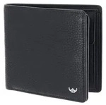 Golden Head Leder Geldb&ouml;rse Capri RFID Protect Scheintasche 1134 Schwarz - Schwarz