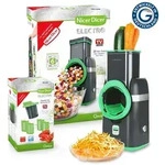 Nicer Dicer Electro Gem&uuml;seschneider Deluxe Set 32 tlg, elektrische...