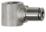 Riegler L-Ringst&uuml;ck, G 1/4, f&uuml;r Schlauch-Au&szlig;en-&Oslash; 8 mm, Edelstahl 1.4404