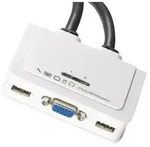 EFB-Elektronik 2-Port KVM VGA-USB-Audio mit Kabels&auml;tzen 2x0,9 m Hersteller: EFB