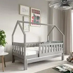 Masseno Kinderbett BAMBINA 80x160 cm mit Rausfallschutz, Doppelbett f&uuml;r...
