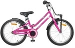 vidaXL Kinderfahrrad 20 Zoll f&uuml;r 6-11 Jahre alt Pink Schwarz - Rosa