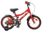 vidaXL Kinderfahrrad 14 Zoll f&uuml;r 3-5 Jahre alt Rot - Rot