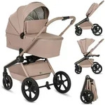 Lionelo Freya 2in1 Kombikinderwagen mit Babywanne und Buggy faltbar bis 22 kg