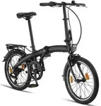 Licorne Bike Phoenix 2D, 20 Zoll Aluminium-Faltrad-Klapprad, Scheibenbremse,