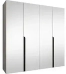 MIRJAN24 Kleiderschrank Mila 3 200 mit Spiegel, Schlafzimmer, Kleiderschrank,...