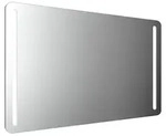 emco MI 290 LED-Lichtspiegel mit abgerundeten Ecken und zwei Lichtstreifen...