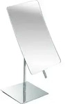Primaster Stand-Kosmetikspiegel 5-fach Vergr&ouml;&szlig;erung eckig - Silber