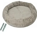 Liegeplatte Durchmesser 50 cm grau - Grau