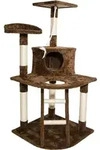 SPOCADO "Rovers" Kratzbaum | 120 x 55 x 55 cm | Mit H&ouml;hle, Plattform &