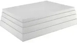 sunnypillow Schaumstoffplatte Schaumstoff Zuschnitt 120 x 200 x 9 cm RG 25/44...