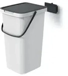 Abfallbeh&auml;lter 20L SYSTEMA Q COLLECT | Esche - Creme