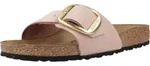 BIRKENSTOCK MADRID BIG BUCKLE NUBUCK Nackte - Pink - 36