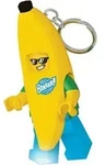 LEGO - Schl&uuml;sselanh&auml;nger mit LED Licht &raquo;Bananenmann&laquo; - Gelb