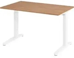 b&uuml;m&ouml; Schreibtisch Serie-XB - Gr&ouml;&szlig;e: 120 x 80 cm, Nachbildung: Nussbaum,...