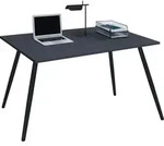 VCM Schreibtisch Computertisch B&uuml;rotisch Skandanivischer Retro Look Salia...