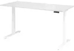 b&uuml;m&ouml; Schreibtisch elektrisch XDKB - Nachbildung: Wei&szlig;, Gr&ouml;&szlig;e: 180 x 80 cm,