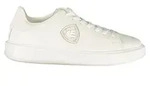 Wei&szlig;er Sportschuh f&uuml;r Herren: Schn&uuml;rsenkel & herausnehmbares Fu&szlig;bett -...