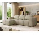 MKS MEBLE L-f&ouml;rmige Ecke MONIVA, Ecksofa mit DL-Schlaffunktion, 266 x 164 x 89 cm,