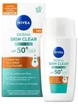 NIVEA Derma Skin Clear Daily UV Fluid LSF 50+ 40 ml, Sonnenschutzmittel,...