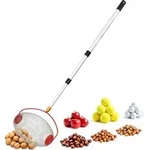 3.04 Rollsammler mit Teleskop Stiel - ausziehbar von 52 - 120 cm - Alu Roll...
