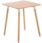 CLP K&uuml;chentisch Viborg natur Gr&ouml;&szlig;e 60 cm Gr&ouml;&szlig;e 60 cm - Braun